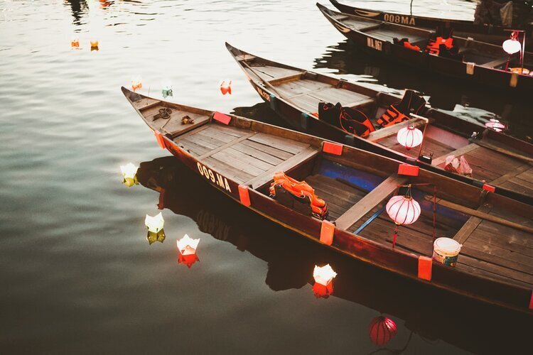 Hoi An Altstadt Boatfahrt