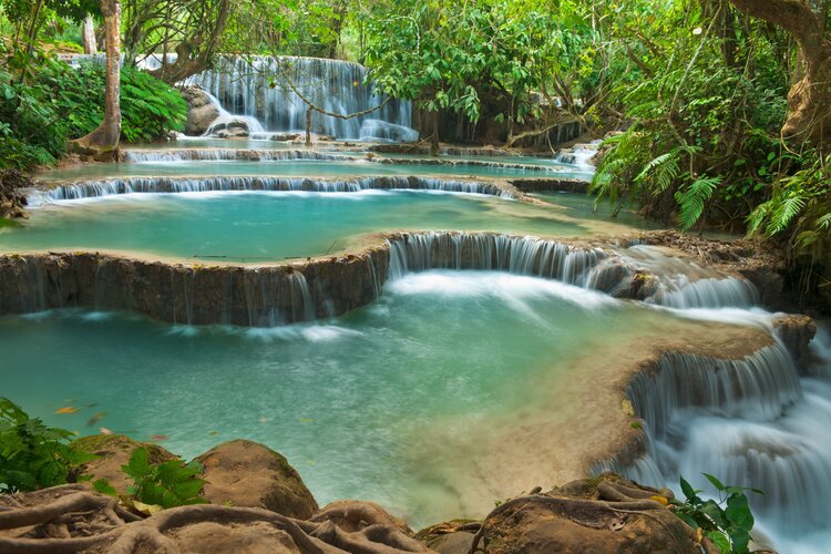 Kuangxi Wasserfall
