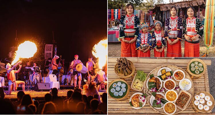 Loy Krathong und Yi Peng Fests