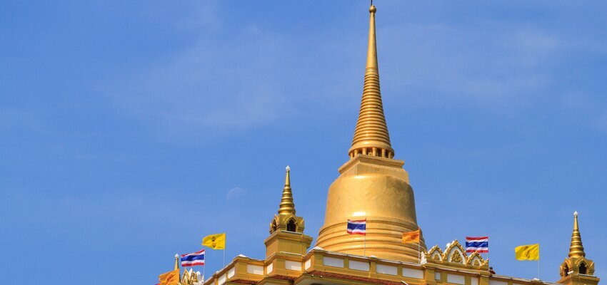 Gold mount temple