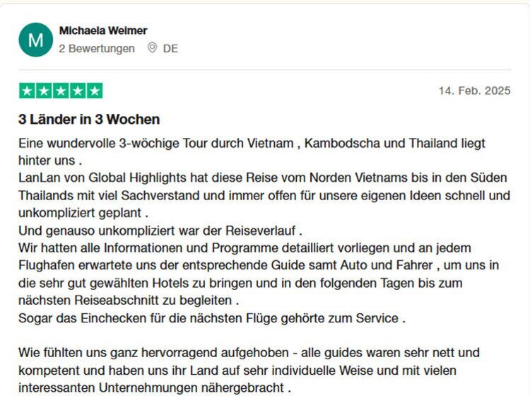 Rundreise Vietnam Kambodscha und Thailand Erfahrungen