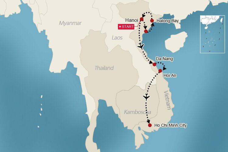 Reiseplan #3: 10-tägiger Vietnam-Reiseplan für Familien mit Teenagern