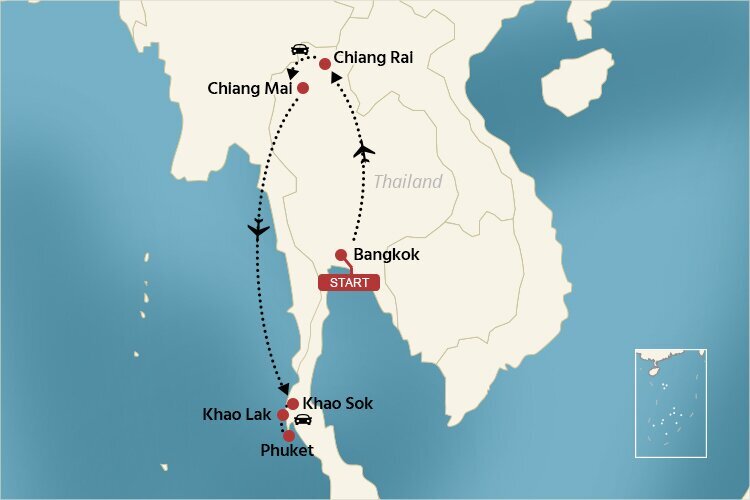 Thailand Reise